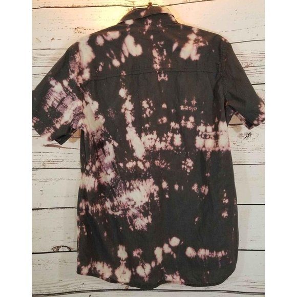 ROCK REPUBLIC Custom Reverse Tie-Dye Mens Shirt M - Picture 10 of 10